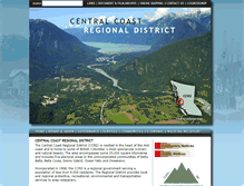 Tablet Screenshot of ccrd-bc.ca